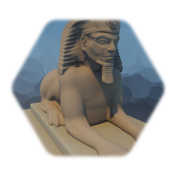 Egyptian Sphinx Statue
