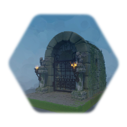 Gothic Gate Entrance