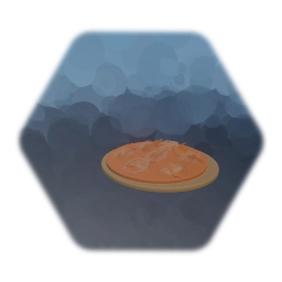 Low poly pizza