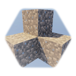 Dirt Block · Minecraft *(Opaque Square Flecked!)*