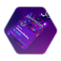 Kittydog20's #DreamsCom21 Lanyard