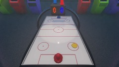 Air hockey