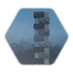 Stone Wall Segment Small