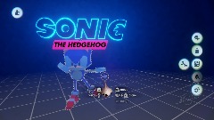 Sonic R low-poly model 2