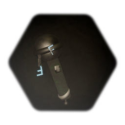 Stylized Withered Freddy's Microphone