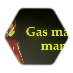 Gas mask man
