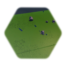 Terrain with rainfall