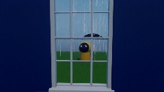Rainy day outside