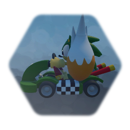 Sonic YTP in a Kart