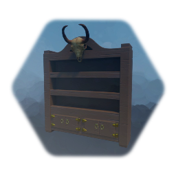 Wild West Liquor Shelf