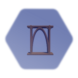 Wooden Arch Short - TCM020