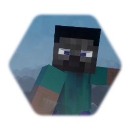 Minecraft dungeons Steve puppet
