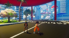 Goku and Naruto by kylin Raymon spears