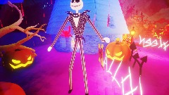 The Nightmare before Christmas Zombie's at Halloween town!