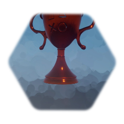 PlayStation dark Gold Trophy
