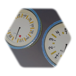 Motorcycle speedo & tac combo