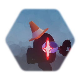 Playable black imposter run away song (poses guess)