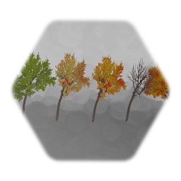 Realistic Silver Maple