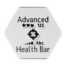 <clue>Advance Health Bar