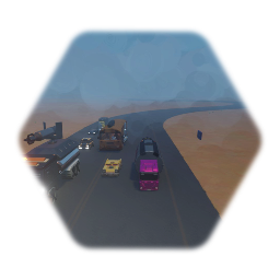 Enemy/Boss car racers