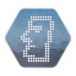 Easter Island Statue Hologram