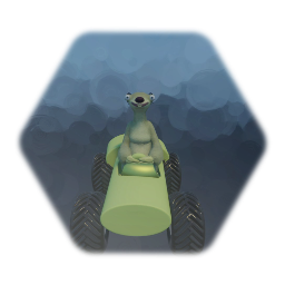 Sid in a go kart Daniele kart 2.0 deluxe