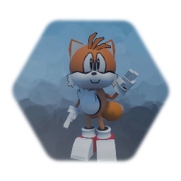 Sonic CD Tails model