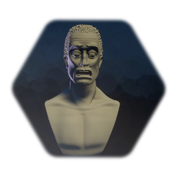 Terrified Bust