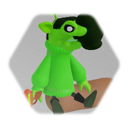 ( *ItsMeJuvy's* ) Jay The Alien Sock puppet