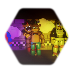 My styled fnaf 1 characters