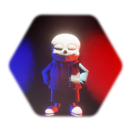 Fnf vs dust Sans Sans