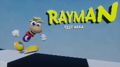 Rayman 1 puppet test area