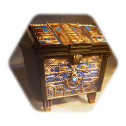 Egyptian treasure chest