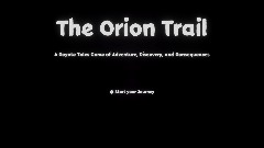 The Orion Trail