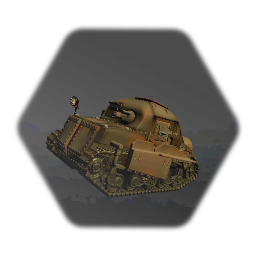 WW1 CHAR peugeot tank