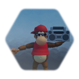 Diddy kong puppet