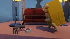 Genie dosen't Like his Dessert!