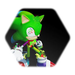 Pibby oc:  Frazy The Hedgehog