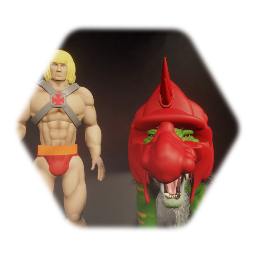 He-Man w/ Battle Cat