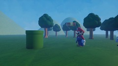 Mario goes into pipe-Animation test