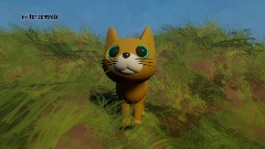 Waffles the giant cat