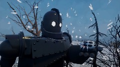 Kumoko meets iron giant (Animation)