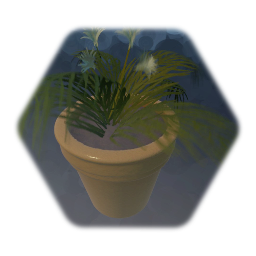Orange Potted Plant 2