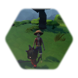 Luffy VS Petit bonhomme