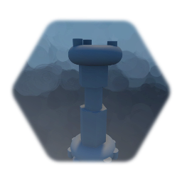 Low poly pillar