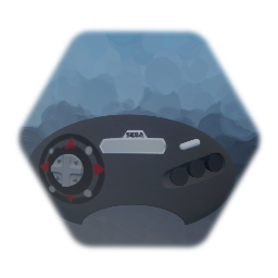 SEGA Genesis 3 Button Controller