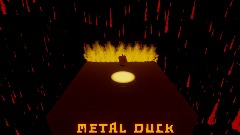 Metal duck