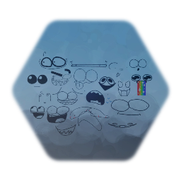 some random faces i made bc im bored as hell