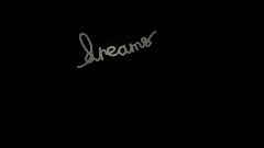 Remix de MADE IN dreams screen/logo