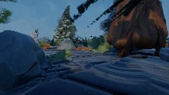 Large forest